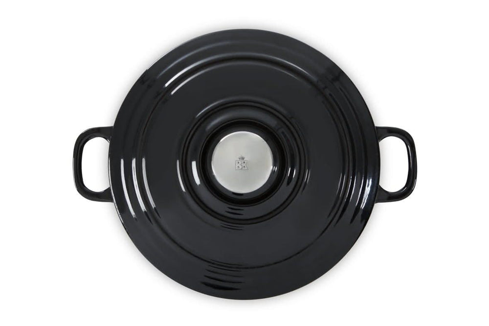 Cocotte BK Bourgogne Jet Black Fonte ø 28 cm / 6,7 litres - revêtement émaillé antiadhésif