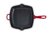 Poêle-gril BK Bourgogne Chili Red Fonte 26 x 26 cm - revêtement antiadhésif émaillé