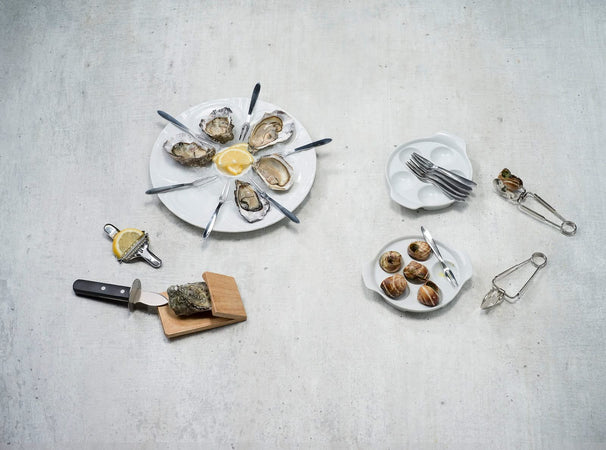 Assiette à huîtres Cosy & Trendy - Assiette de dîner - en porcelaine - ø 29 cm