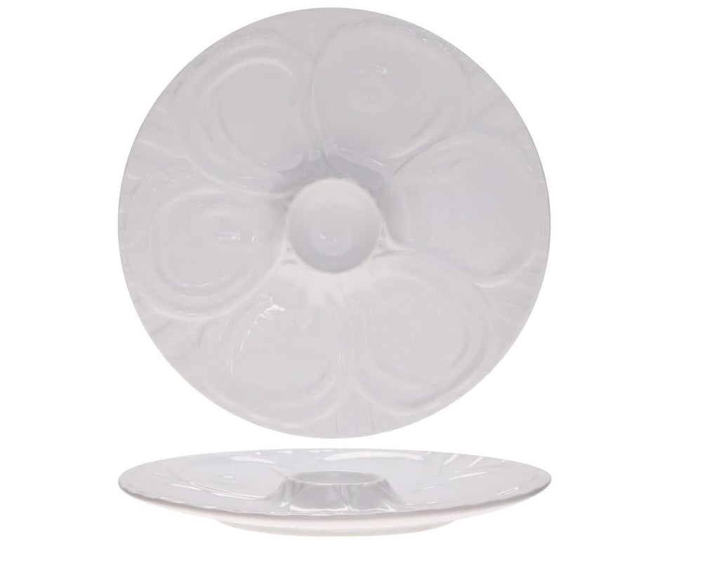 Assiette à huîtres Cosy & Trendy - Assiette de dîner - en porcelaine - ø 29 cm