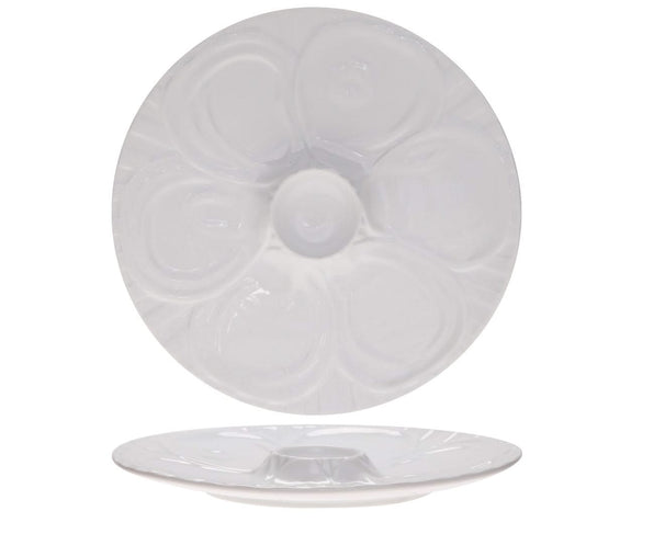Assiette à huîtres Cosy & Trendy - Assiette de dîner - en porcelaine - ø 29 cm