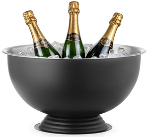 Seau à champagne Cookinglife noir - ø 39 cm