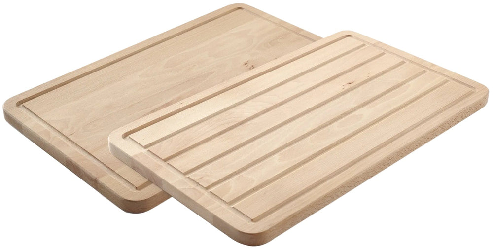 Planche à découper en bois / Planche à pain Hendi - Bois de hêtre - 53 x 32,5 cm