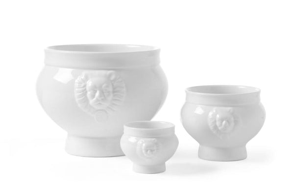 Bol à soupe Hendi - Bol en porcelaine - Lionhead - ø 14 cm - 500 ml