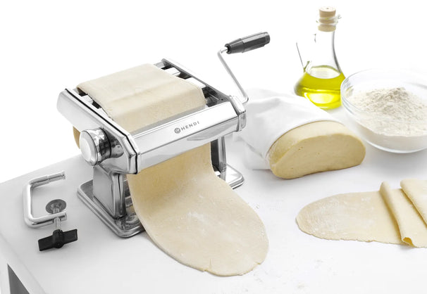 Machine a pâtes Hendi - A manivelle - Profi Line - Largeur 140 mm