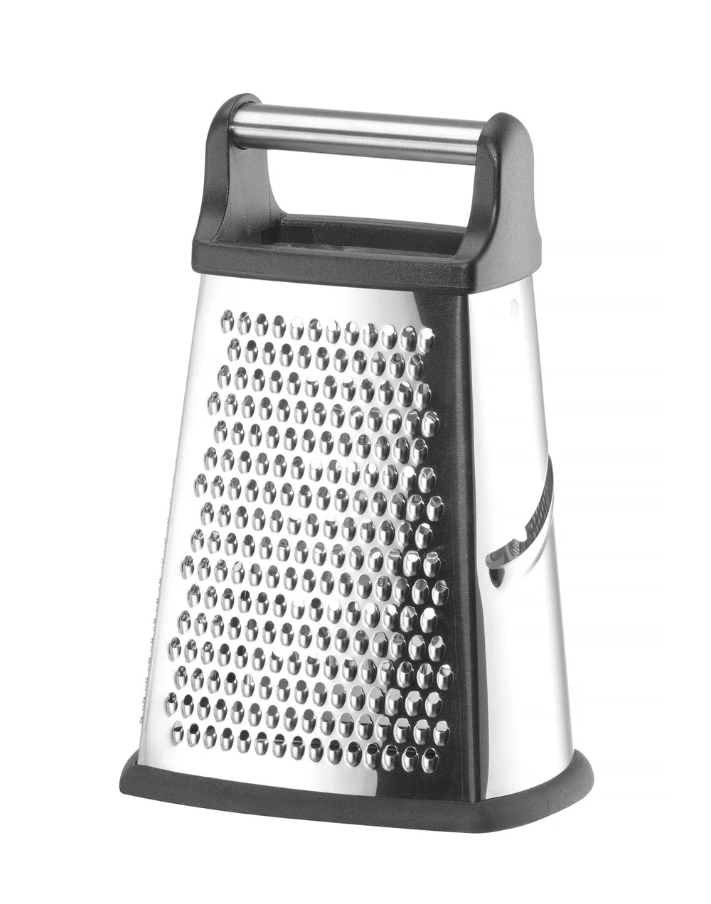 Râpe Hendi - à quatre côtés - Bac de récupération - en inox - 31 cm