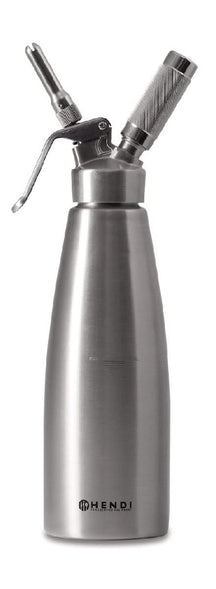 Ensemble de siphons Hendi - Siphons a chantilly - Profi Line - 500 ml - 5 pieces
