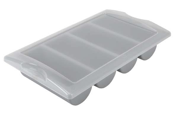 Couvercle de plateau à couverts Hendi - 4 compartiments - en plastique - GN 1/1