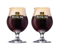 Ensemble de verres a bière Hertog Jan - Sur pied - Bock - 250 ml - 2 pièces