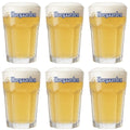 Ensemble de verres a bière Hoegaarden - Verres a witbier - 250 ml - 6 pièces