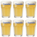 Ensemble de verres a bière Hoegaarden - Verres a witbier - 250 ml - 6 pièces