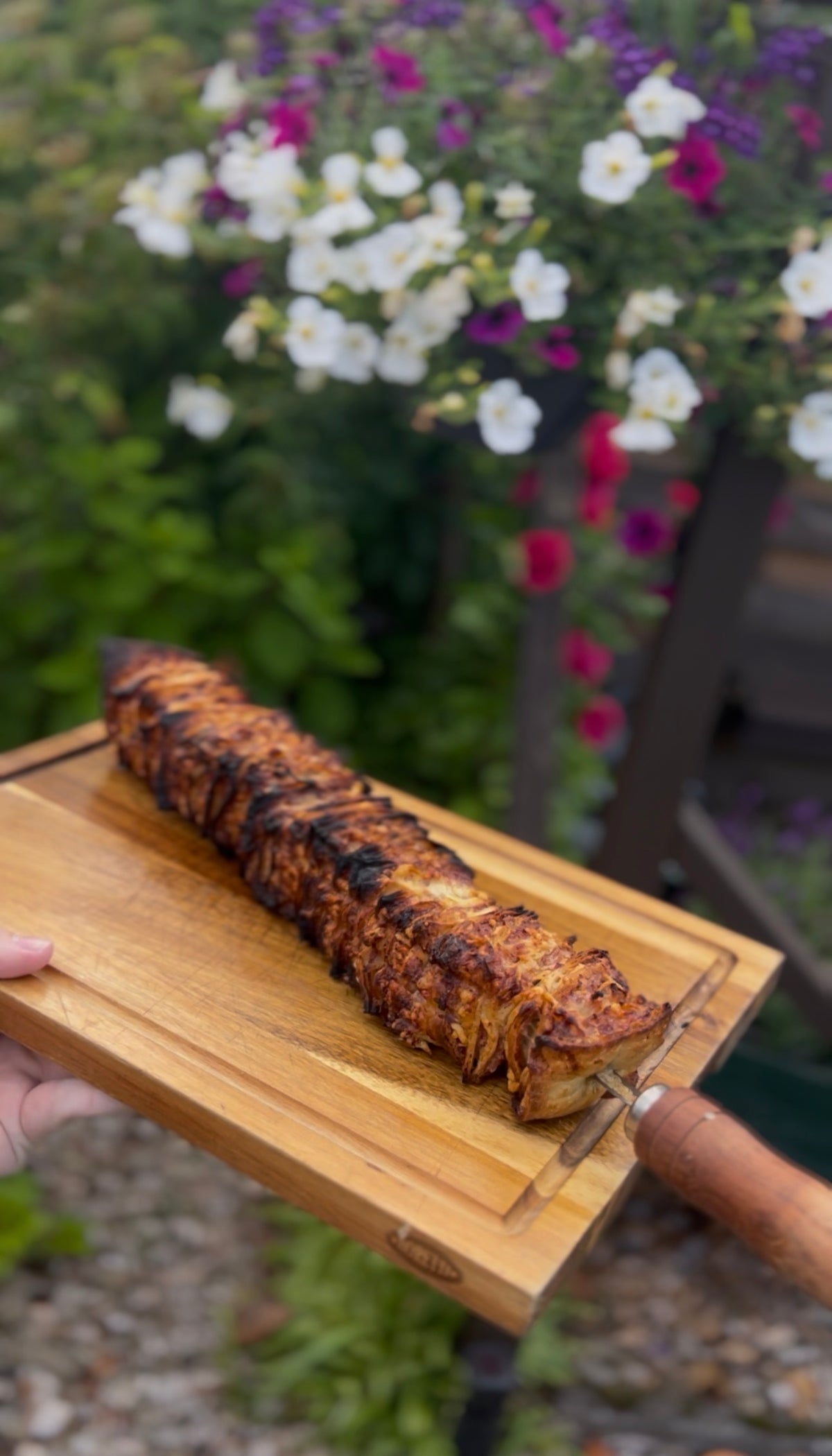 Croustillantes, fondantes et pleines de saveur, directement du Kamado