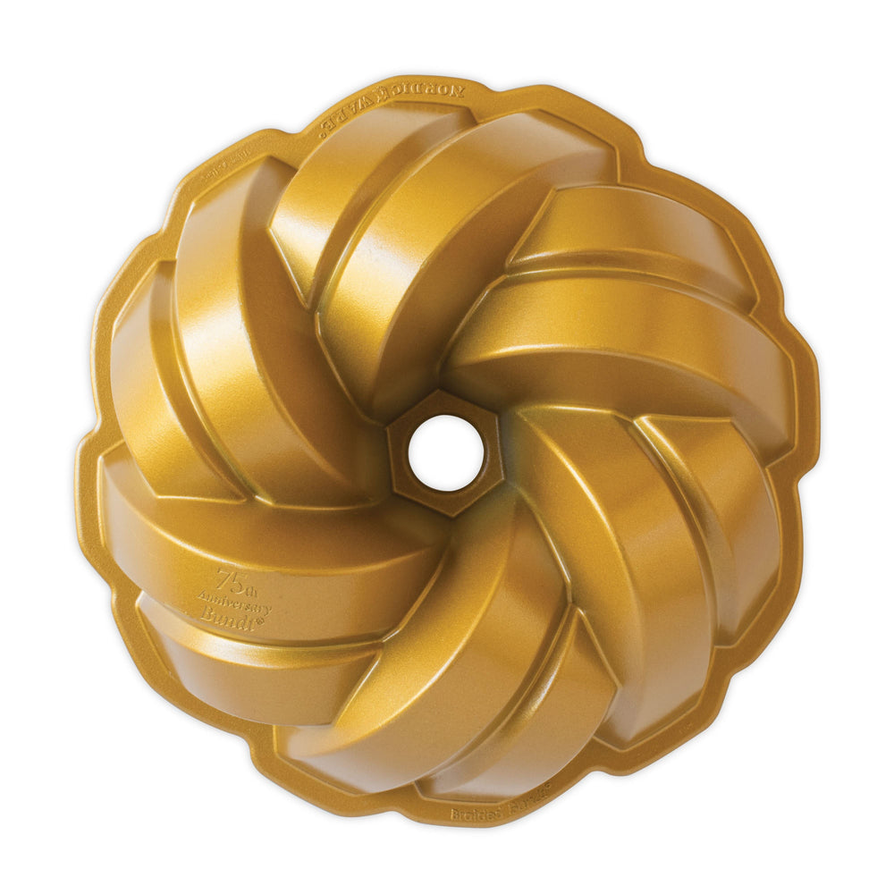 Moule à Bundt Nordic Ware Braided Bundt Or - Aluminium coulé - ø 27 cm