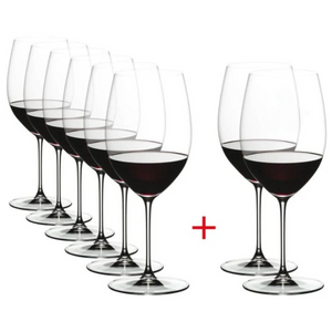 Set de verres a vin Riedel - Verres a vin rouge - Veritas - 709 ml - 8 pièces