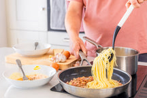 Cuillère à spaghetti KitchenAid - Pelle à pâtes - Classic Porcelaine Blanche - 34cm