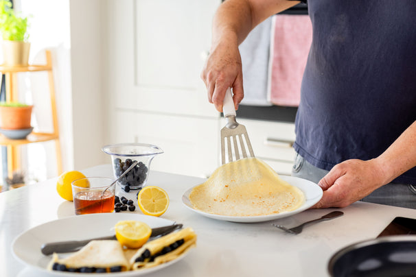 KitchenAid Spatule - Pelle a crepes - Classic Porcelaine Blanche - 31,5 cm