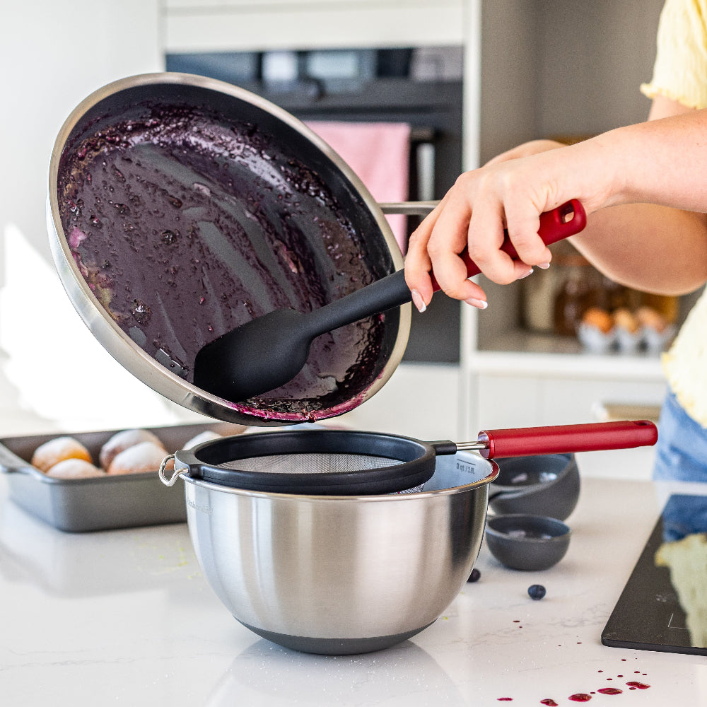 Cuillère de mélange KitchenAid - Cuillère cuisson - Classic Rouge Empire - 30 cm