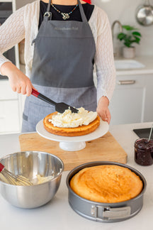 Spatule KitchenAid - Raclette de pâtisserie - Classic Rouge Empereur - 30 cm