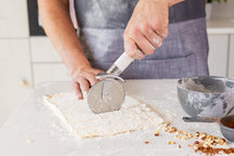 KitchenAid Coupe-pizza - Roulette a pizza - Classic Porcelaine Blanc - 23,5 cm
