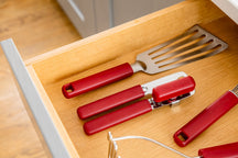 Ouvre-boîte KitchenAid - Ouvre-bouteille - Classic Rouge Empereur - 200 mm