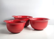 Set de bols KitchenAid - Patisserie - Core Rouge Empire - 4,3/3,3/2,4L - 3 pieces