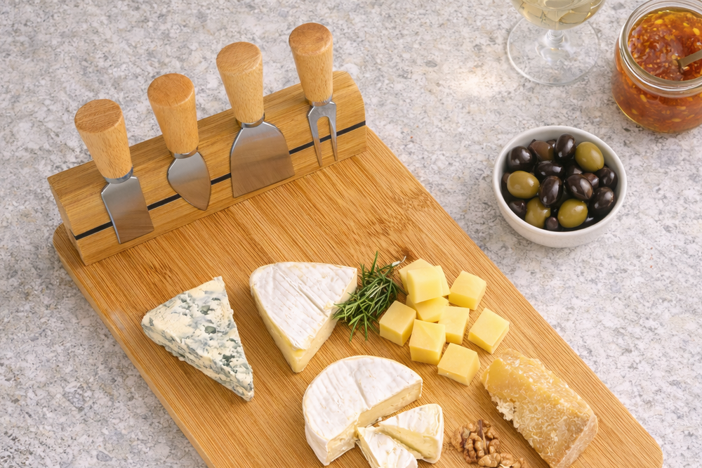 Ensemble de couteaux à fromage Cookinglife - Couteaux à fromage - 5 pièces