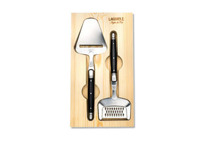 Set de coupe-fromage Laguiole - Râpe à fromage - Premium Line - 27cm - 2 pièces