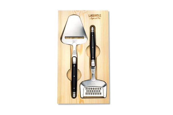 Set de coupe-fromage Laguiole - Râpe à fromage - Premium Line - 27cm - 2 pièces
