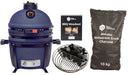 Keij Kamado Legend Keramiek Compact Bleu - Set de démarrage Kamado BBQ - Barbecue