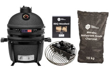 Keij Kamado Legend Compact Noir - Set de démarrage - Gril Barbecue