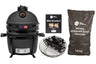 Keij Kamado Legend Compact Noir - Set de démarrage - Gril Barbecue