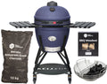 Keij Kamado Legend Keramisch Large Bleu - Set de démarrage Barbecue Charbon