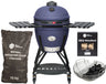 Keij Kamado Legend Keramisch Large Bleu - Set de démarrage Barbecue Charbon