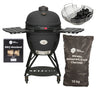 Keij Kamado Legend Keramiek XL Noir - Set de démarrage - Barbecue Grill