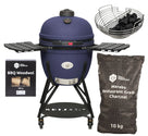 Keij Kamado Legend Keramisch XL Bleu - Set de démarrage BBQ Grill