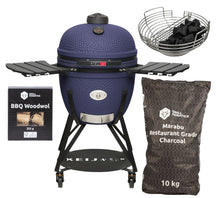 Keij Kamado Legend Keramisch XL Bleu - Set de démarrage BBQ Grill
