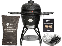 Keij Kamado Pro - Set de démarrage Grande Noire - Set de barbecue Kamado