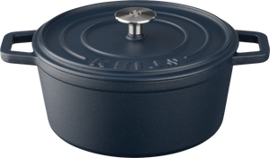 Keij Kamado Cocotte / Braadpan Bleue - Fonte Émaillée - ø 24 cm / 3,5 litres