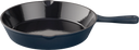 Keij Kamado Poêle en fonte émaillée 25,5 cm Bleu - Induction BBQ