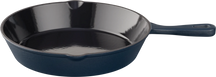 Keij Kamado Poêle en fonte émaillée 25,5 cm Bleu - Induction BBQ