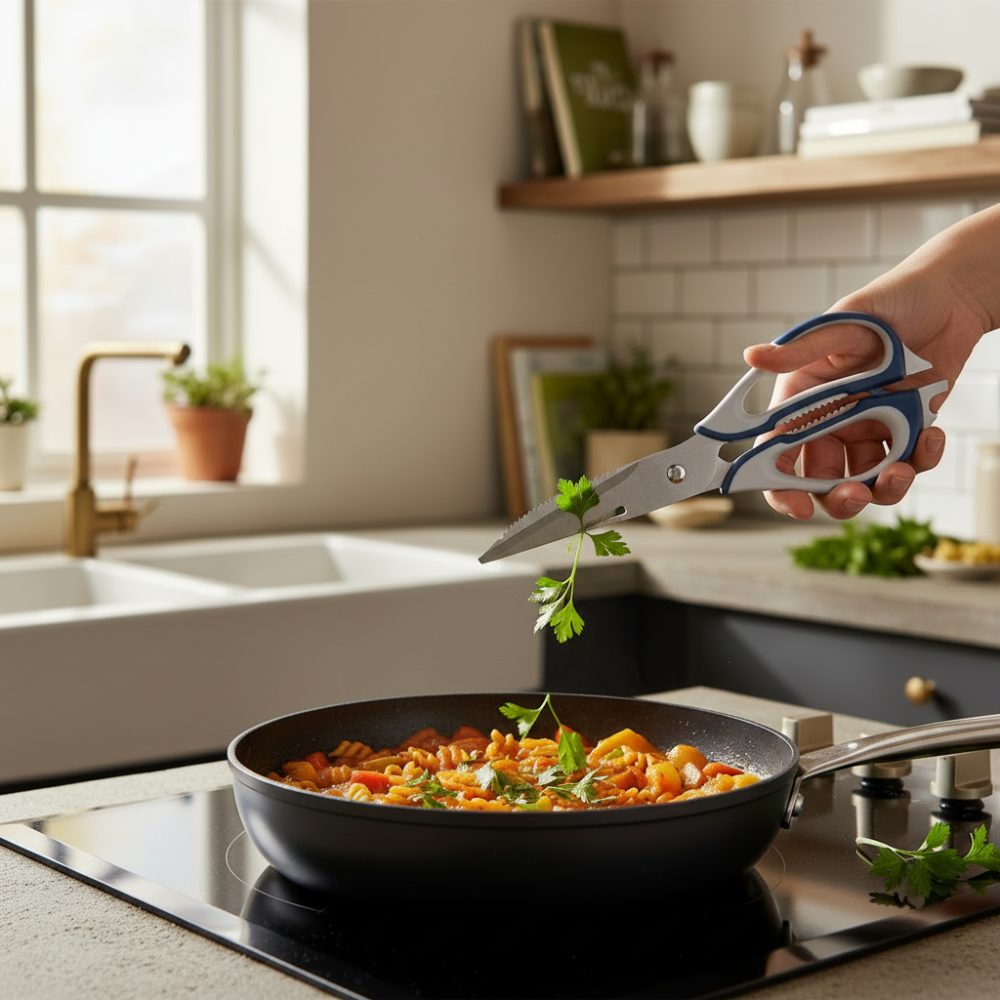 Ciseaux de cuisine Cookinglife - Ciseaux a herbes - 23 cm - 1 pièce