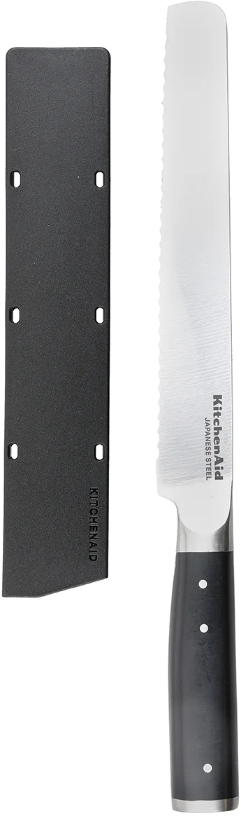 Couteau à pain KitchenAid - Couteau à pain en inox - Gourmet - 20 cm