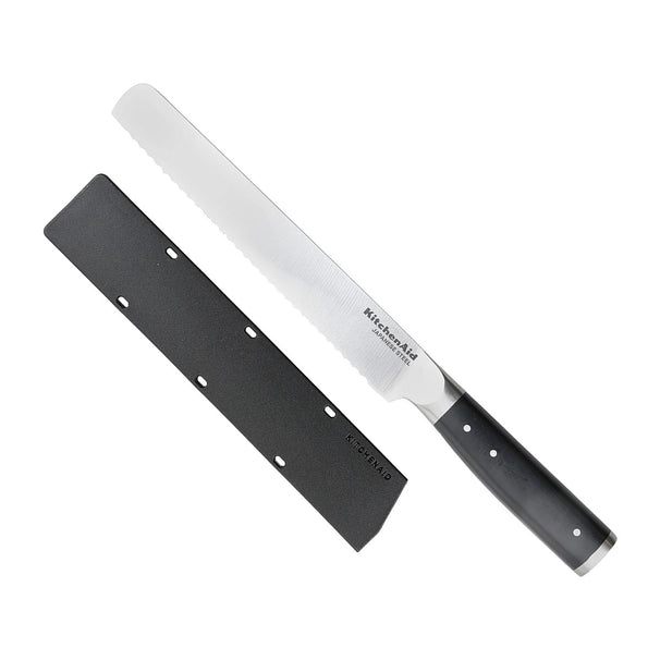 Couteau à pain KitchenAid - Couteau à pain en inox - Gourmet - 20 cm