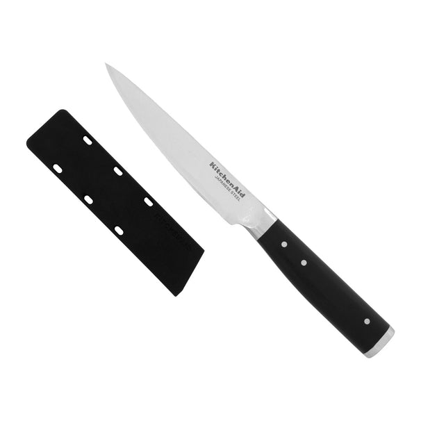 Couteau d'office KitchenAid - Lame en inox - Gourmet - 11,5 cm - Protège-lame