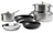 Ensemble de casseroles KitchenAid Multi-Ply Stainless Steel 6-pièces : casserole ø 20 et 24 cm, casserole ø 16 cm et poêle ø 24 cm + poêle Classic Forged ø 24 et 28 cm
