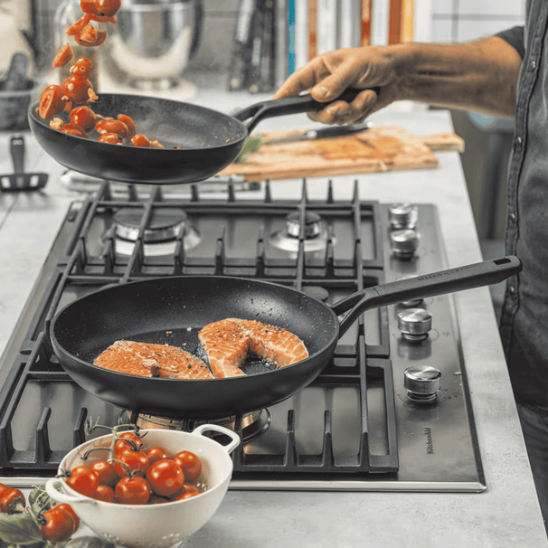 Set de poêles KitchenAid Classic Forged 2 pièces - ø 20 & 28 cm - revêtement antiadhésif en céramique