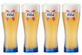 Verres à bière Kronenbourg 1664 Blanc 250 ml - 4 pièces