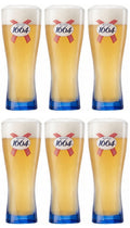 Verres à bière Kronenbourg 1664 Blanc 330 ml - 6 pièces