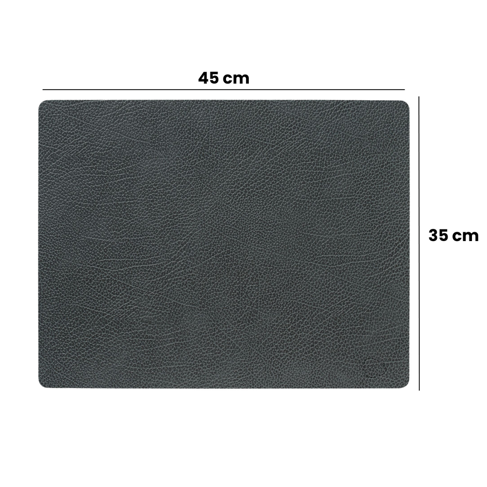 Ensemble de sets de table LIND DNA - en cuir - Hippo - 45 x 35 cm - 2 pièces