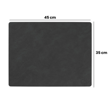 Ensemble de sets de table LIND DNA - en cuir - Nupo - 45 x 35 cm - 2 pièces